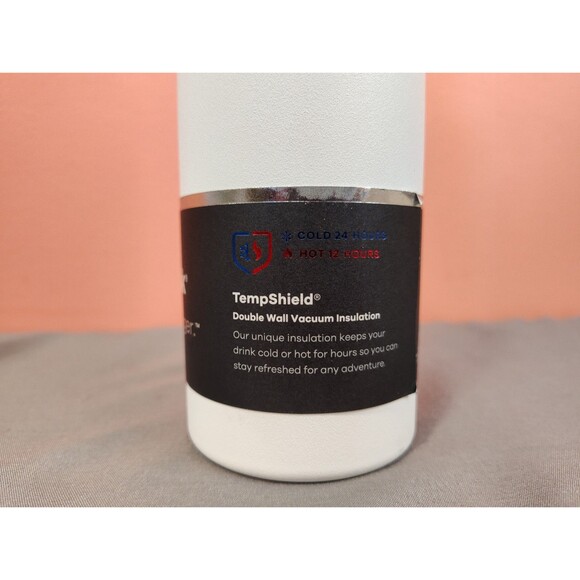 Hydro Flask Standard Mouth Flex Cap Water Bottle 24 oz White - Picture 3 of 6